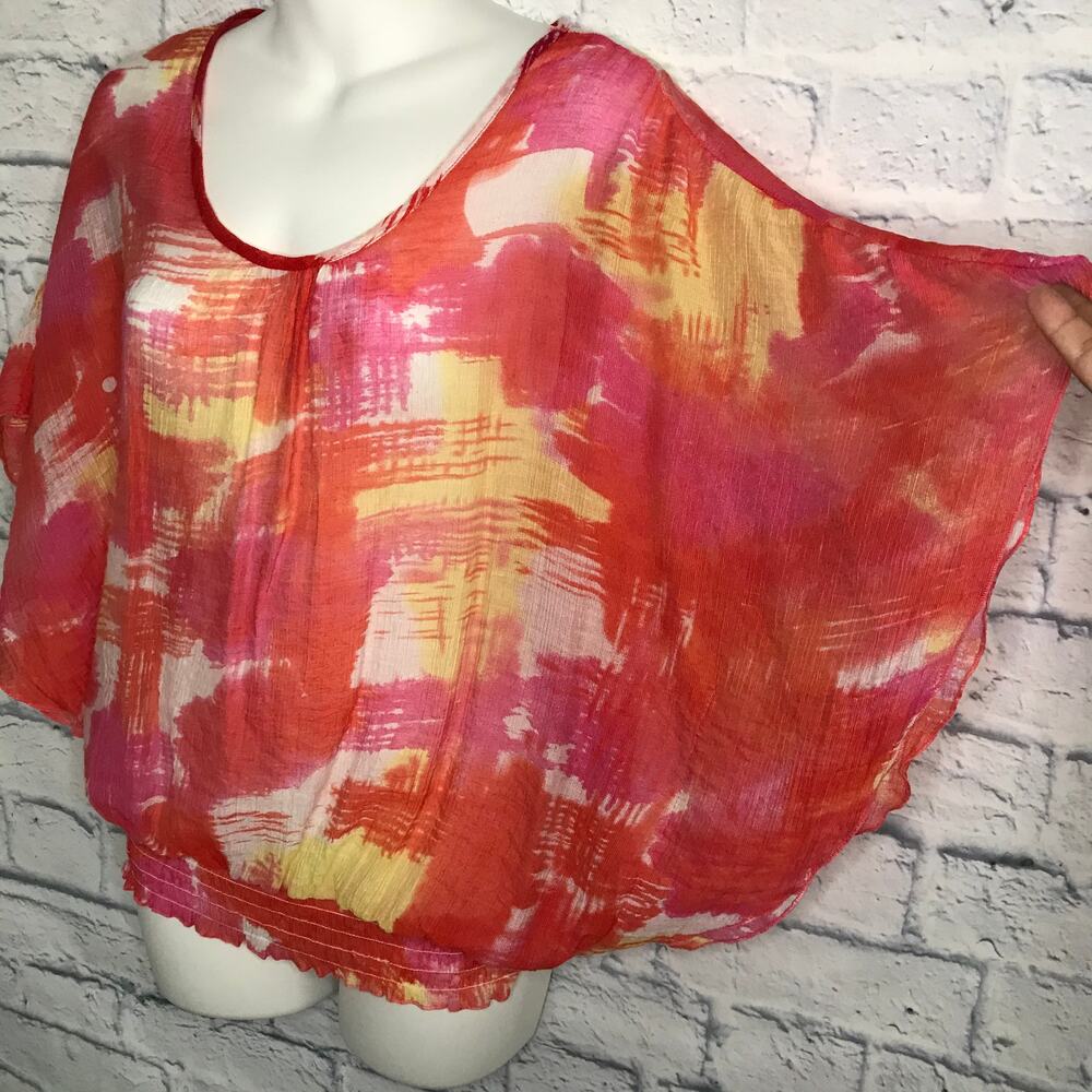 Pink Ruffled Sleeve Blouse - Picture 5 of 8